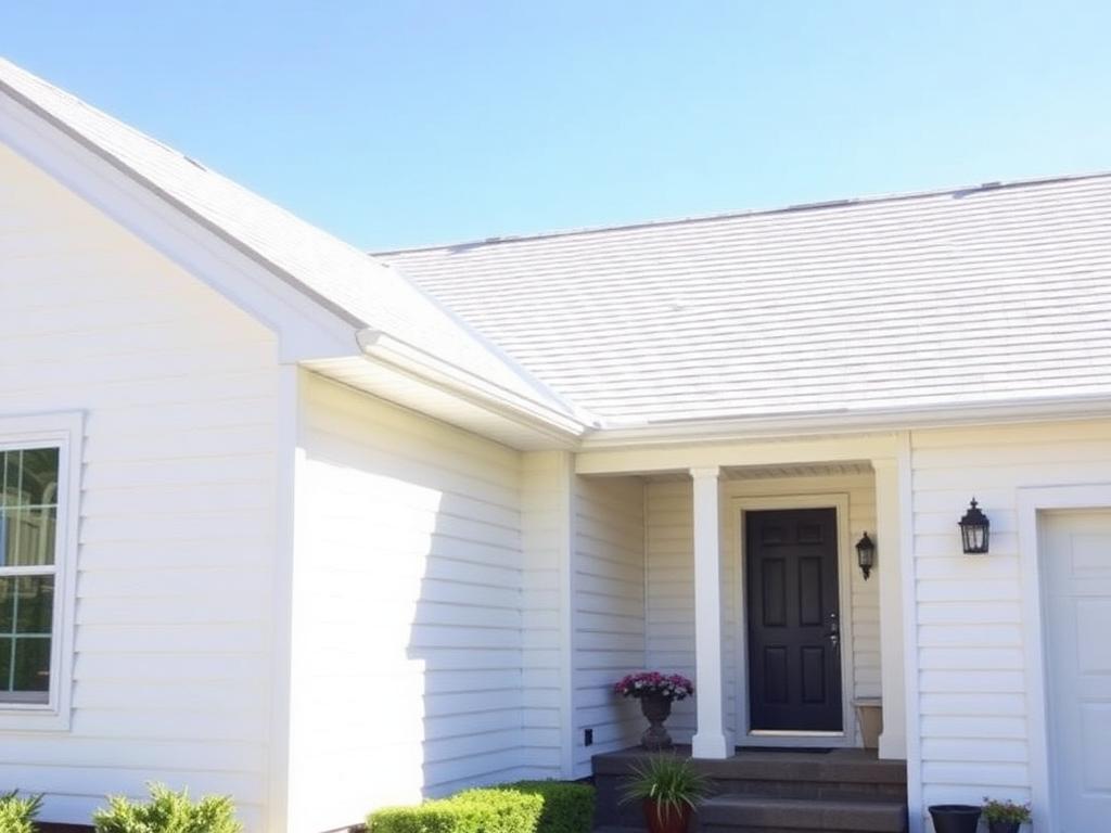 Roof & Siding Soft Wash after cleaning