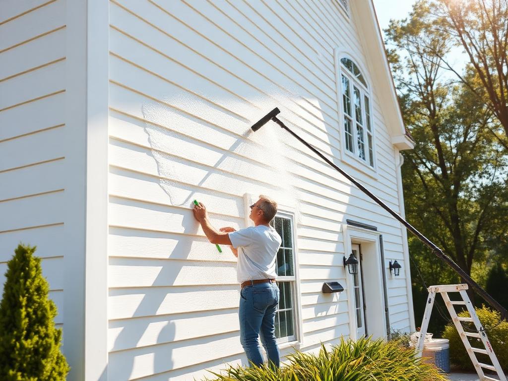 Residential house washing in the Inland Empire
